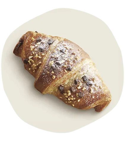 Croissant caco noisette