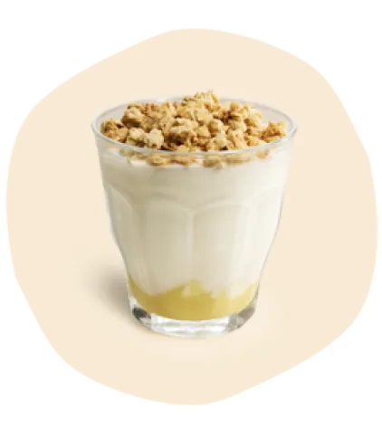 Fromage Blanc Crémeux Citron Granola