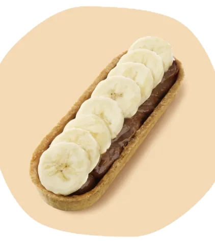 Tartelette choco banane